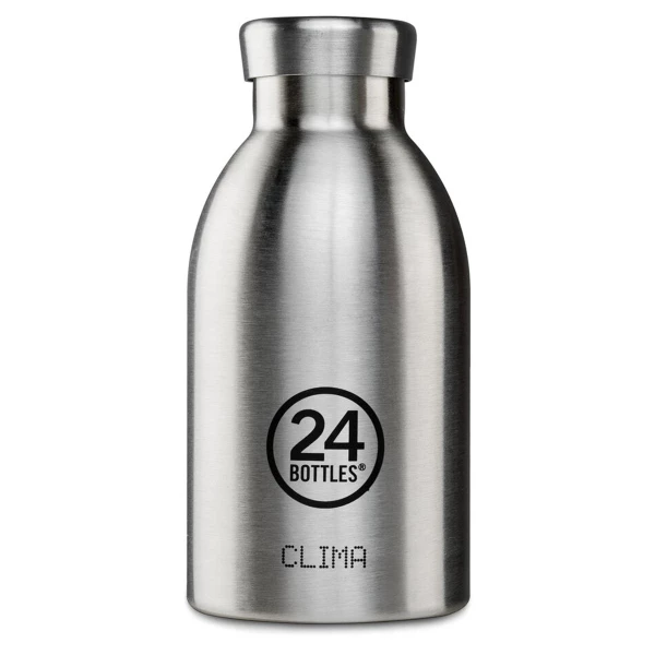 24 Bottles Clima Bottle 0,33 ltr Stahl  (8051513921469)