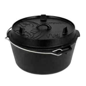 Petromax Feuertopf (9qt) planer Boden (ohne Füße)  (4250435701485)