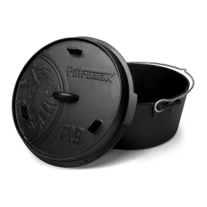 Petromax Feuertopf (9qt) planer Boden (ohne Füße)  (4250435701485)