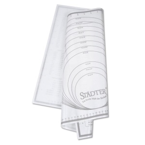Städter Silikonmatte ca. 60 x 40 cm weiß Unterlage Maxi (4018598256972)