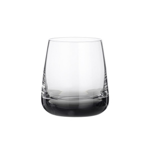 Broste Trinkglas Smoke Clear/Grey handgearbeitet; 350ml (5710688096954)