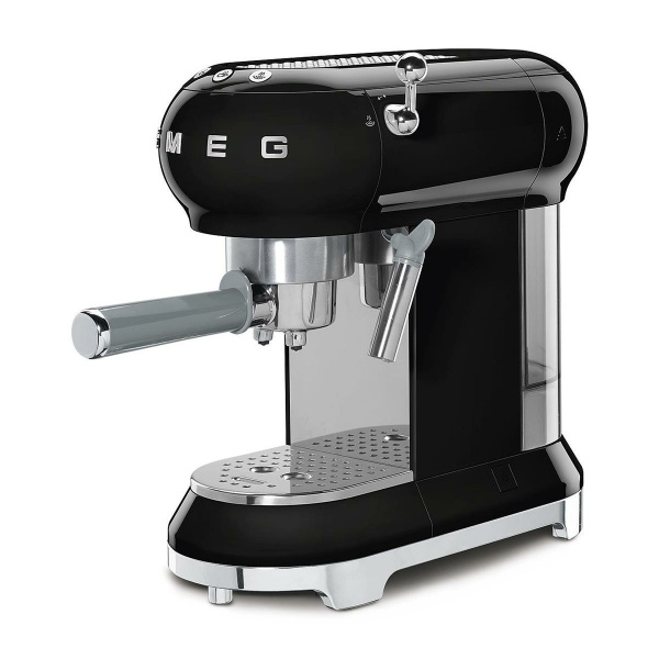 SMEG Espresso-Kaffeemaschine schwarz 50 Style (8017709229924)