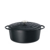Küchenprofi Bratentopf oval 35 cm Provence schwarz (4007371057554)
