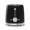 SMEG Toaster 2Scheiben schwarz 50s Retro Style (8017709187002)