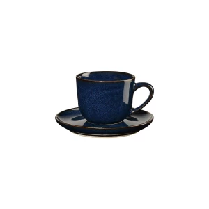 ASA Espressotasse mit Unterer, midnight blue-SAISONS D. 6,7 cm, H. 5,5 cm, 0,09 l. (4024433008378)