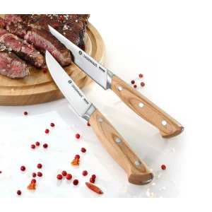 Zassenhaus Steakmesser 2er-Set Klingenstahl/Pakkaholz (4006528070811)