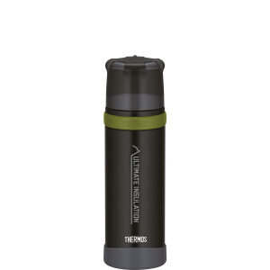 Thermos Isolierflasche MOUNTAIN charcoal black 0,5l (4002458517655)