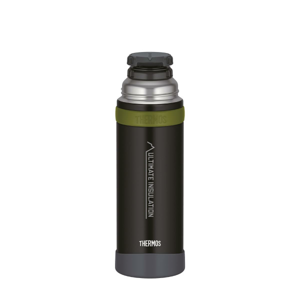 Thermos Isolierflasche MOUNTAIN charcoal black 0,75l (4002458517709)