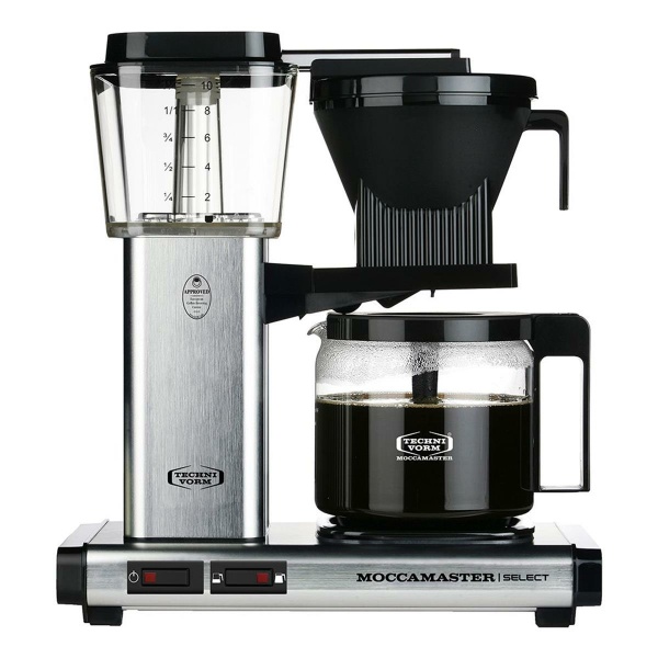Moccamaster Brushed Kaffeemaschine KBG Select (8712072539792)