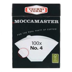 Moccamaster Filterpapier Nr. 4 (100 Stück)  (8712072850224)