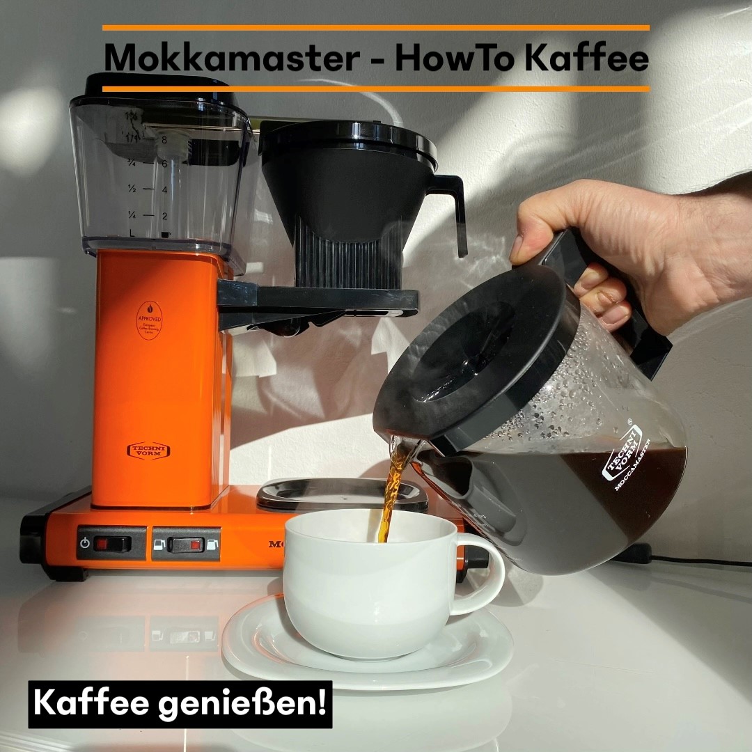 Moccamaster Pulver Kaffee Kaffeemaschiene