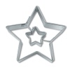 Städter Stern in Stern ca. 4 cm Ausstecher aus Edelstahl (4018598050167)