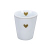 Krasilnikoff Happy mug, Heart of Gold 330 ml  (5713178976415)