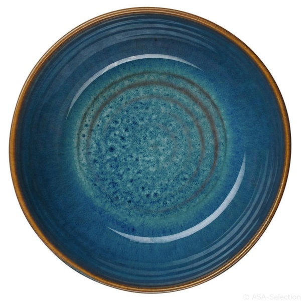 ASA Poke Bowl, curacao Ø 18 cm, H. 7 cm blau (4024433010364)