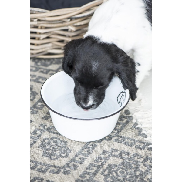 IB Laursen Fressnapf für Hunde Emaille (5709898248307)