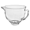 Kitchen Aid Glasschüssel mit Griff inkl. Silikondeckel zu Küchenmaschine Artisan 4,8L (5413184410384)