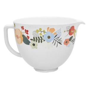 Kitchen Aid Keramikschüssel Scandi Floral zu Küchenmaschine 4,8L (5413184605100)