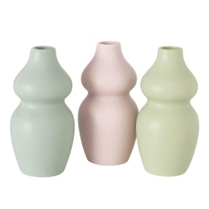 Boltze 1 Stck. Vase Maruba , 3 versch. Farben, aus Porzellan, 16 cm hoch (4066076165940)