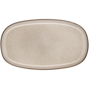 ASA Teller, oval, sand-SAISONS 30 x 18 cm, H. 2 cm (4024433009528)