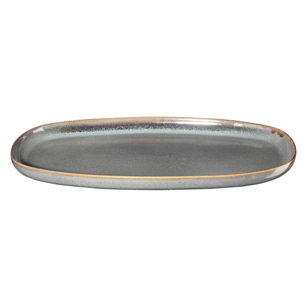 ASA Platte oval, denim-SAISONS 30 x 18 cm, H. 2 cm (4024433009535)