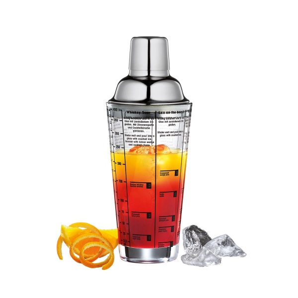 Cilio Cocktailshaker 400 ml mit Reze  (4017166200300)
