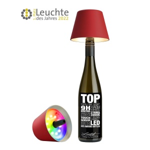 Sompex Top 2.0 Flaschenleuchte rot RGB (4029599110910)