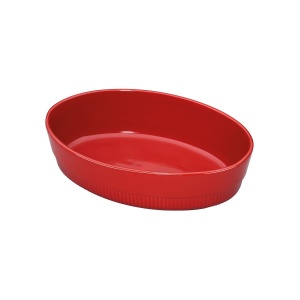 Spring Auflaufform oval 30 cm rot CHALET  (4052356008601)