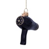 Vondels Ornament glass black matt hair dryer H9cm Goldenhour (8720246455168)