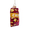 Vondels Ornament glass natural flavour chips H9cm Wine&dine (8720039937574)