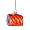Vondels Ornament glass sushi salmon H5cm Wine&dine (8719632501626)