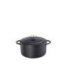 Küchenporofi Bratentopf rund, 22 cm classic black PROVENCE  (4007371061438)