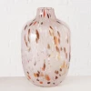 Boltze Vase Umea, H 26 cm, Glas durchgefärbt, Geflammt, mehrfarbig (4066076057191)