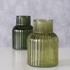 Boltze 1 Stk. Vase Relea, 2 versch. Farben , H 20 cm, Glas lackiert, Glanz (4066076326754)