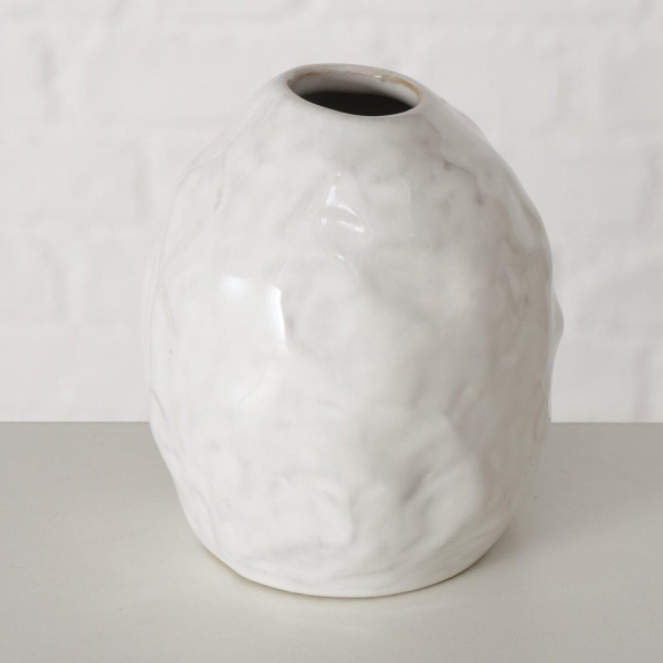 Boltze 1 Stk. Vase Ortega, 3 versch. Ausführungen, H 11 cm, Porzellan, (4066076332762)