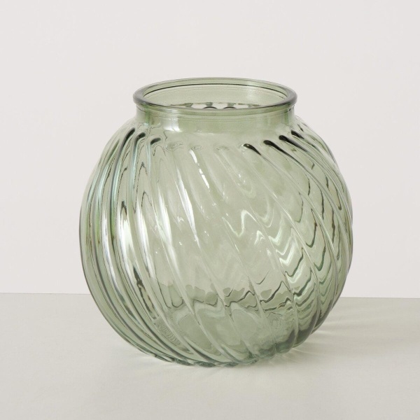 Boltze 1 Stk. Vase Valea, 3 versch. Ausführungen H 14 cm, Glas lackiert, (4066076338108)