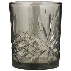 IB Laursen Trinkglas m/Muster London smoke Glas H: 9,8 Ø: 8,2-Glas (5709898358228)