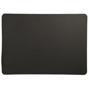 asa Tischset, rough black-46 x 33 cm, Lederoptik placemats leather optic (4024433339786)