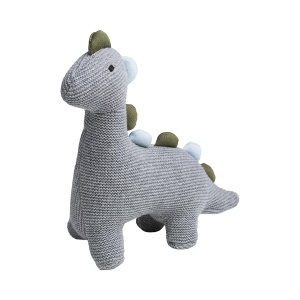 Tranquillo Kuscheltier DINO-grey COVER- 100% ORGANIC COTTON, FILLING - RECYCLED POL (4066474374517)