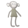 Tranquillo Kuscheltier MONKEY-grey COVER- 100% ORGANIC COTTON, FILLING - RECYCLED POL (4066474374494)