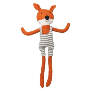 Tranquillo Kuscheltier FOXY-bunt COVER- 100% ORGANIC COTTON, FILLING - RECYCLED POL (4066474374500)
