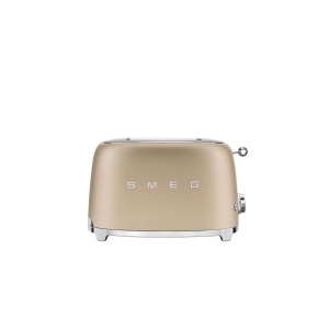smeg Toaster 2x2 Scheiben champagne matt 50s Retro Style (8017709290832)