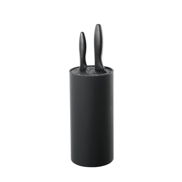 Zassenhaus Messerblock rund Ø 11 x 22 cm Kunststoff schwarz (4006528078008)