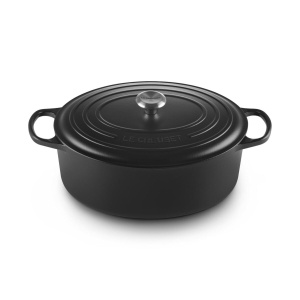 Le Creuset BRÄTER OV SIG 35 CM SCHWARZ Gusseisen Signature-schwarz (0024147263272)