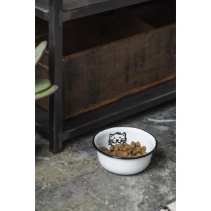 IB Laursen Fressnapf für Katze Emaille (5709898248291)
