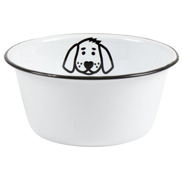 IB Laursen Fressnapf für Hunde Emaille (5709898248307)