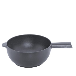 Spring Guss-Fondue-Garnitur schwarz matt 20 cm Saas Fee (4052356005730)