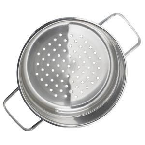 Küchenprofi Kochtopf m. Dämpfeinsatz 20 cm SAN REMO SAN REMO (4007371065504)