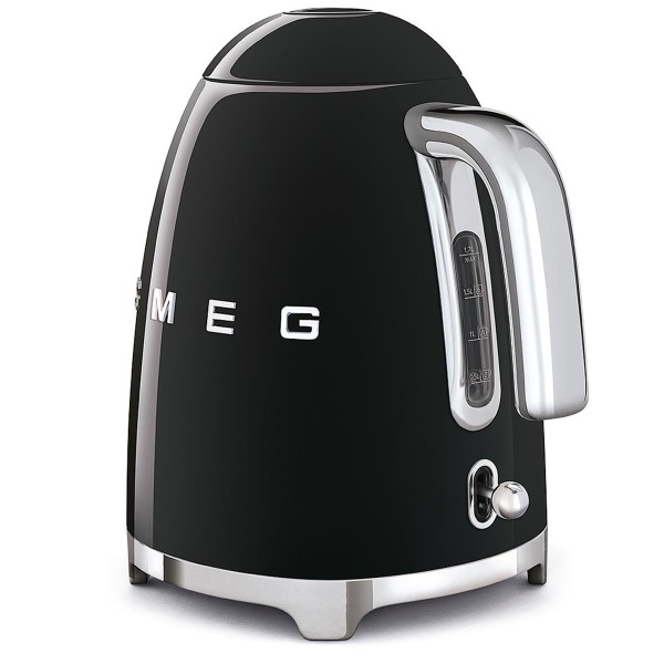 Smeg 1,7 l Wasserkocher schwarz 50s Retro Style (8017709227791)