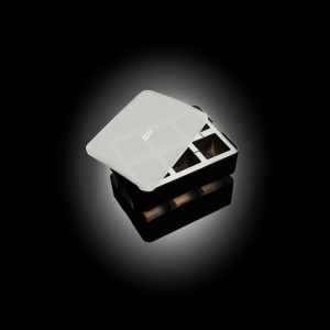 Lurch ICE FORMER Würfel 5x5cm schwarz transparent  (4019889136591)