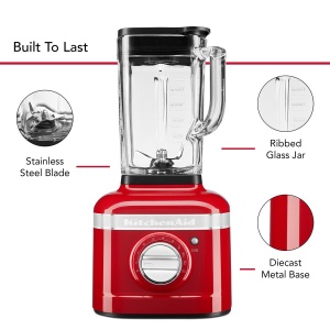 Kitchen Aid Standmixer K400 Artisan empire rot  (8003437239717)